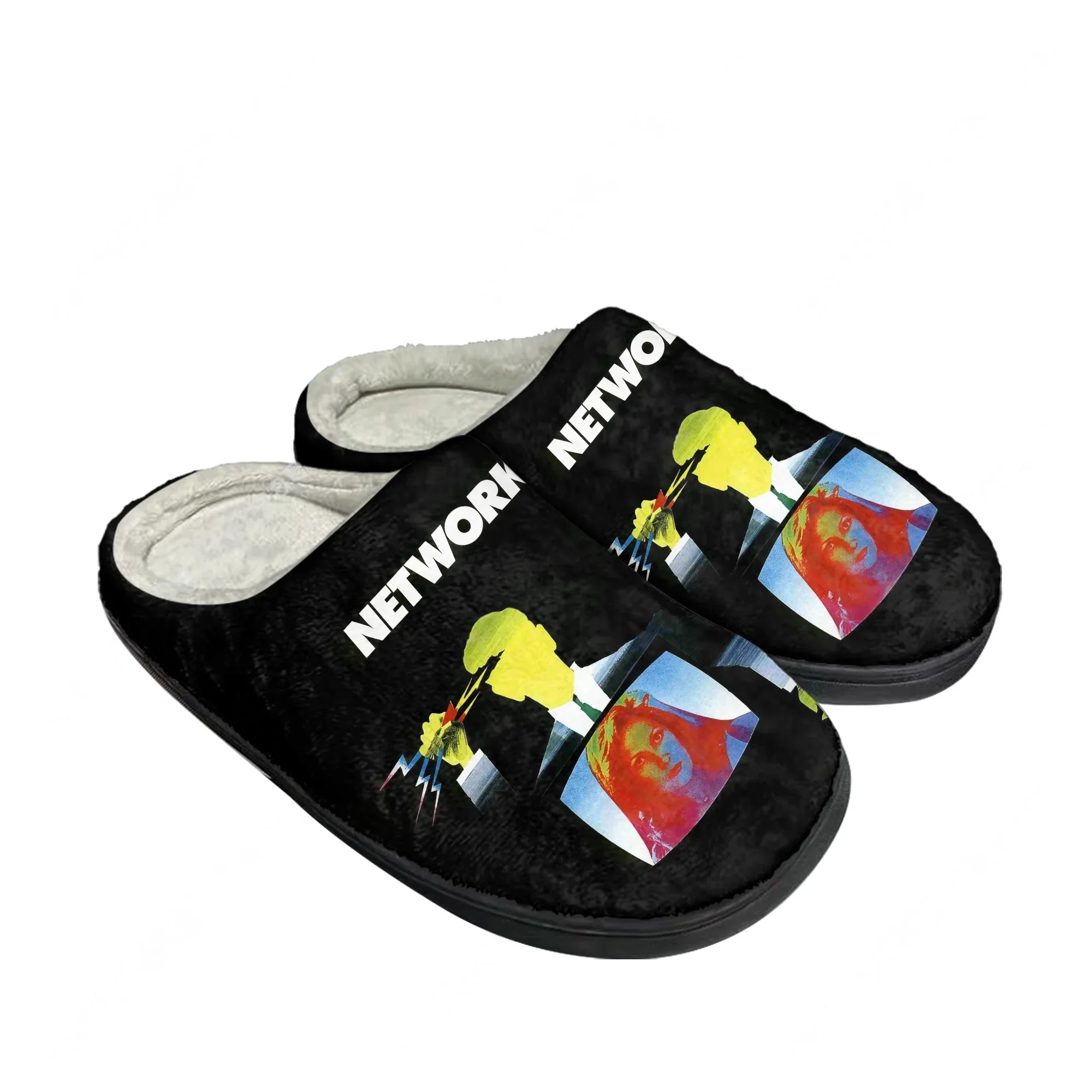 Men Shoes High - Network Cotton Shoe Family Slippers Mens