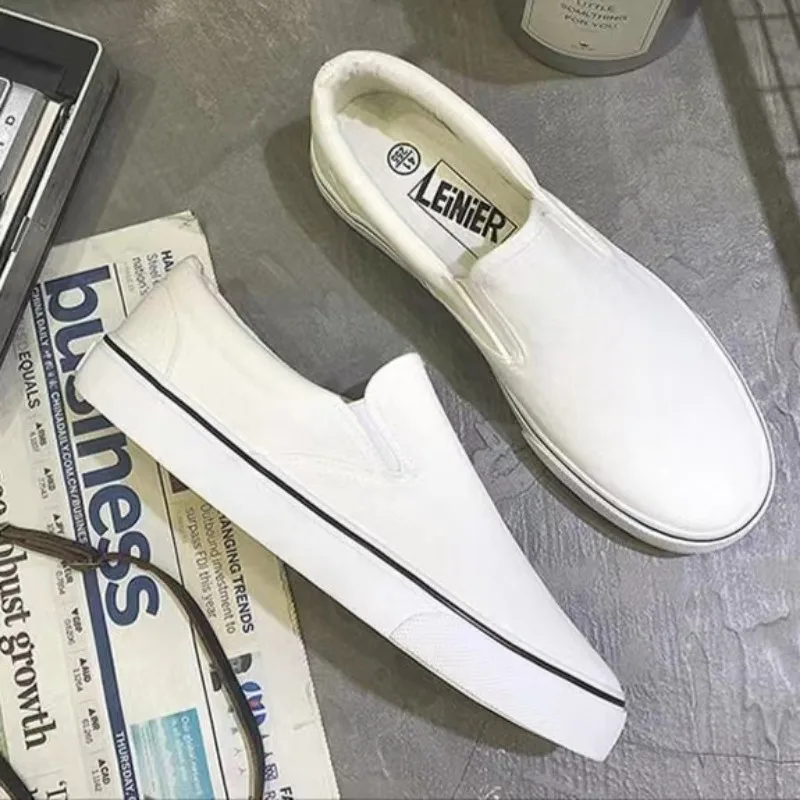 Men Shoes White Colour - 2024 Spring Autumn Fashion Trend All-match