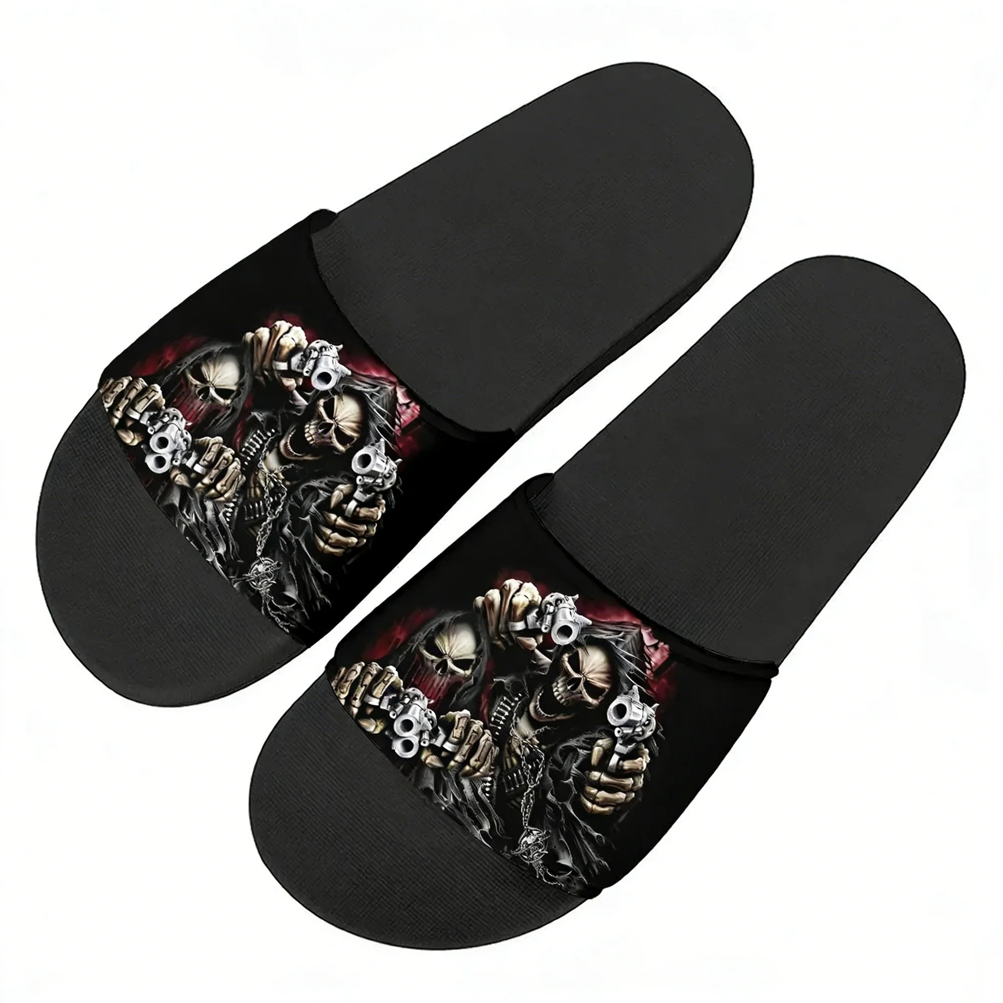 Men Shoes High - Crazy Skeleton Slippers Home Water Shoes