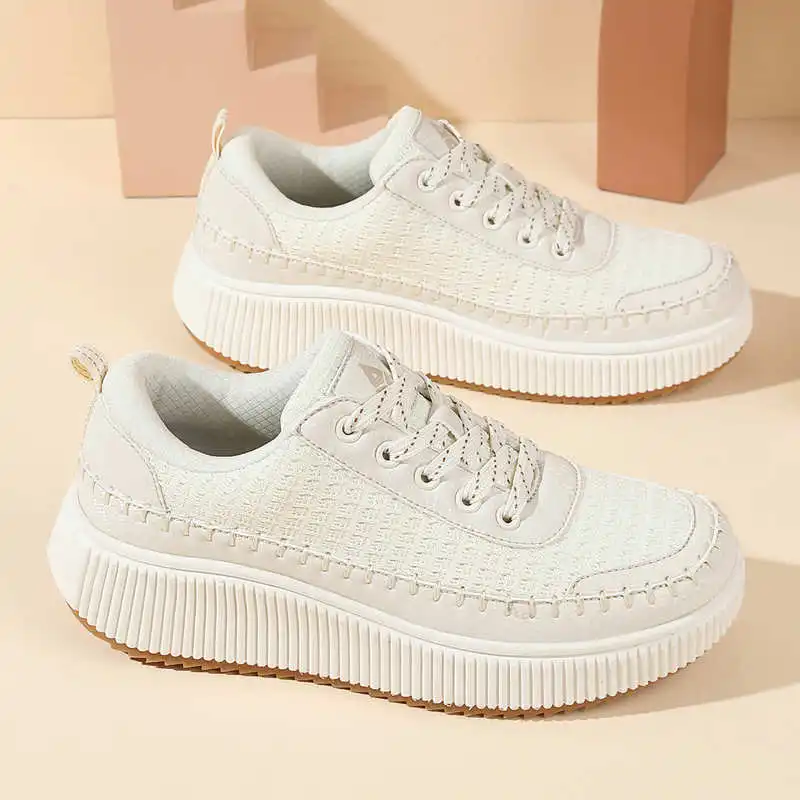 Men Shoes White Colour - Brown Shoes Woman Flats Autumn Boots