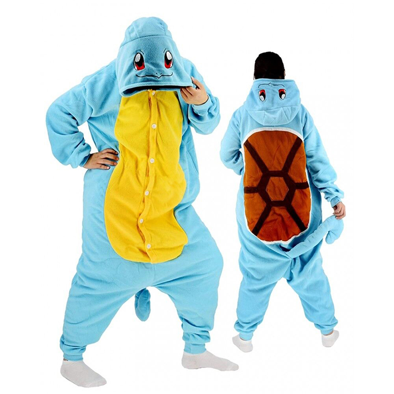 Men'S Shoes Xl - Cartoon Cosplay Pajamas Costume Halloween Squirtle