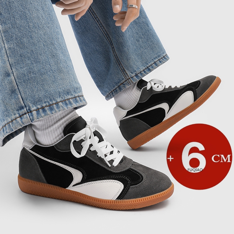 Men Shoes Trainers - 6cm Height Increasing German Trainer Shoes