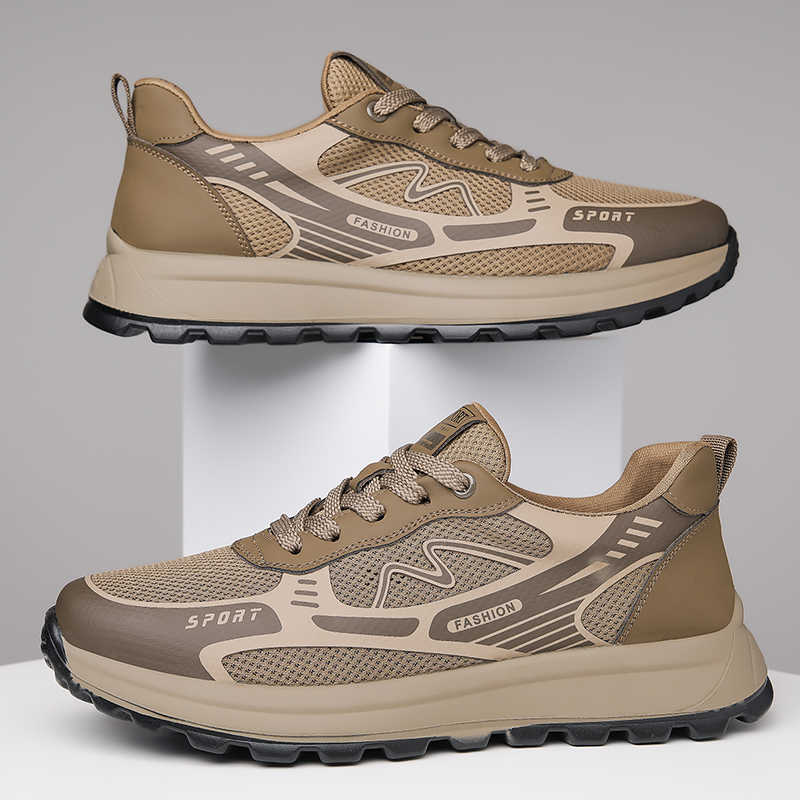 Perforated Lace-up Summer High - Men Shoes Trainers 评论和价格