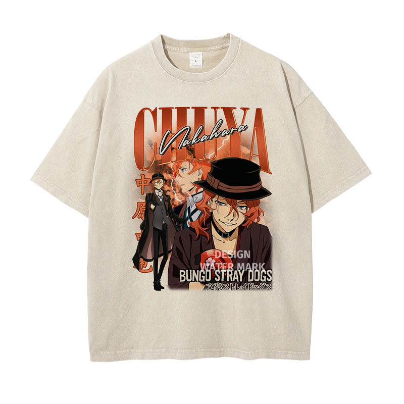 Anime Bungo Stray Dogs T Shirt - Men'S Shoes Xl 评论和价格