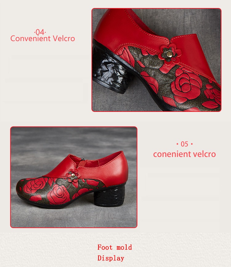 Women's Genuine Leather Ethnic - Loafer Slip On Men 评论和价格