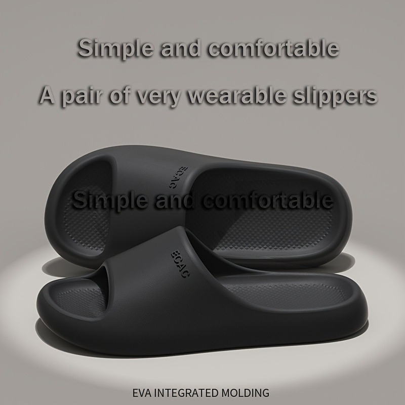 Men Women Summer Slippers EVA  - Men'S Shoes Cloud 评论和价格