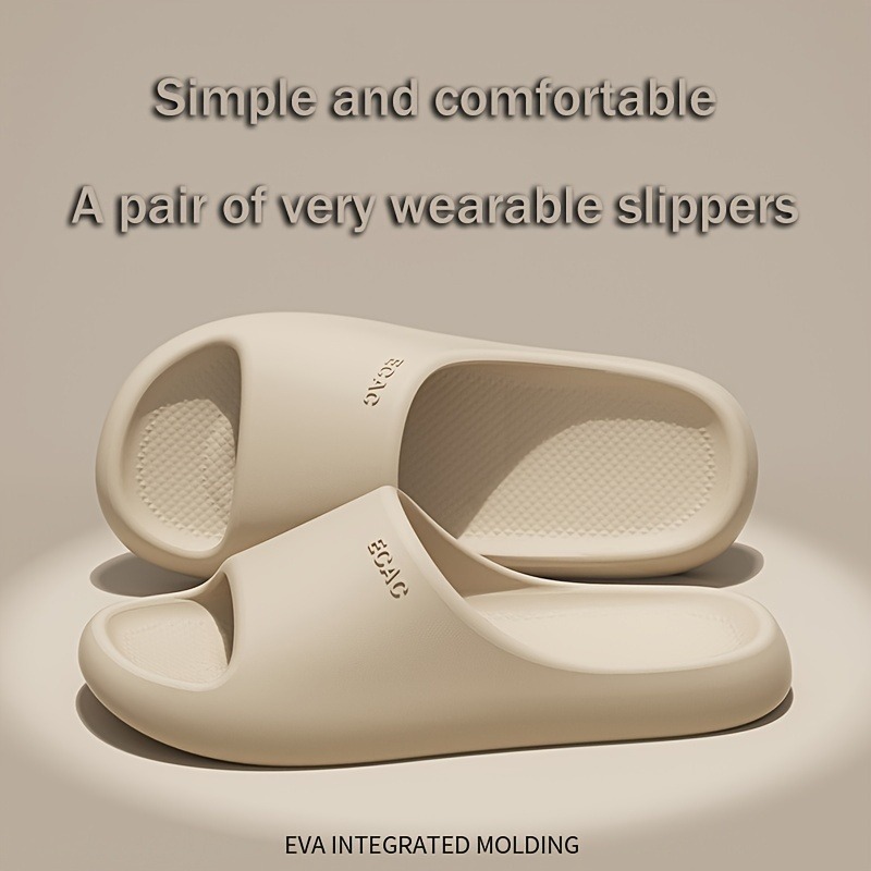 Men Women Summer Slippers EVA  - Men'S Shoes Cloud 评论和价格
