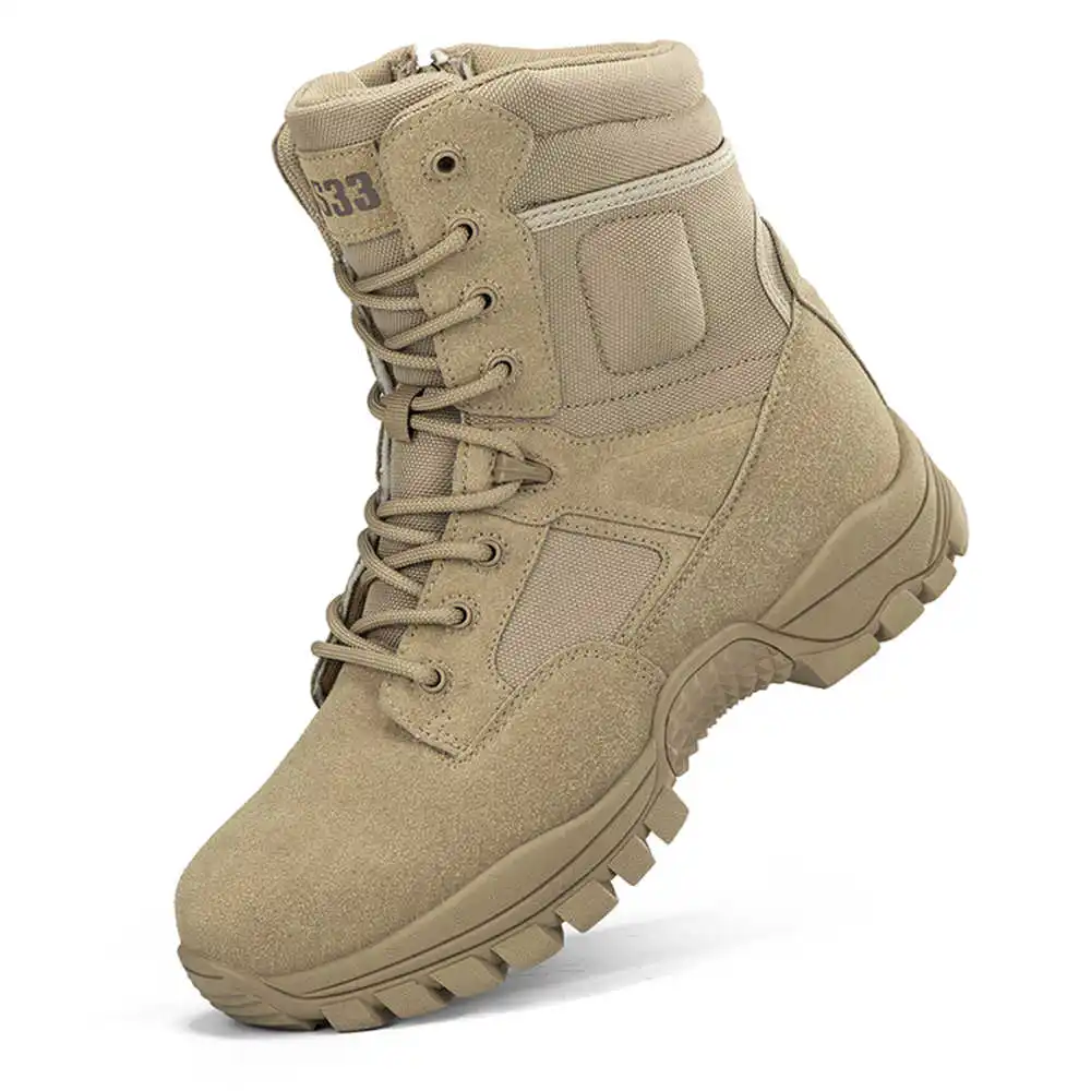 Nonslip Genuine Leather Hiking - Men Shoes White Colour 评论和价格