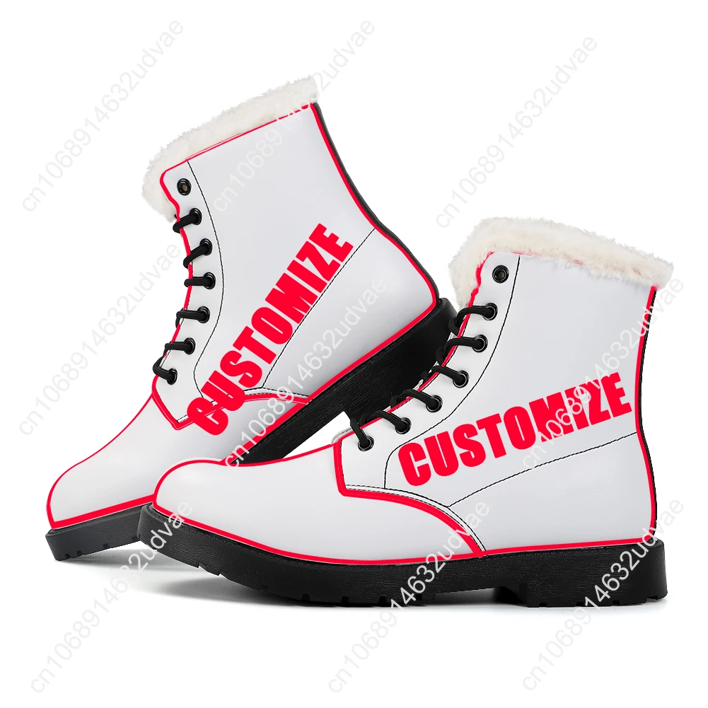 Lana Del Rey Singer Plush Boot - Men Shoes High 评论和价格