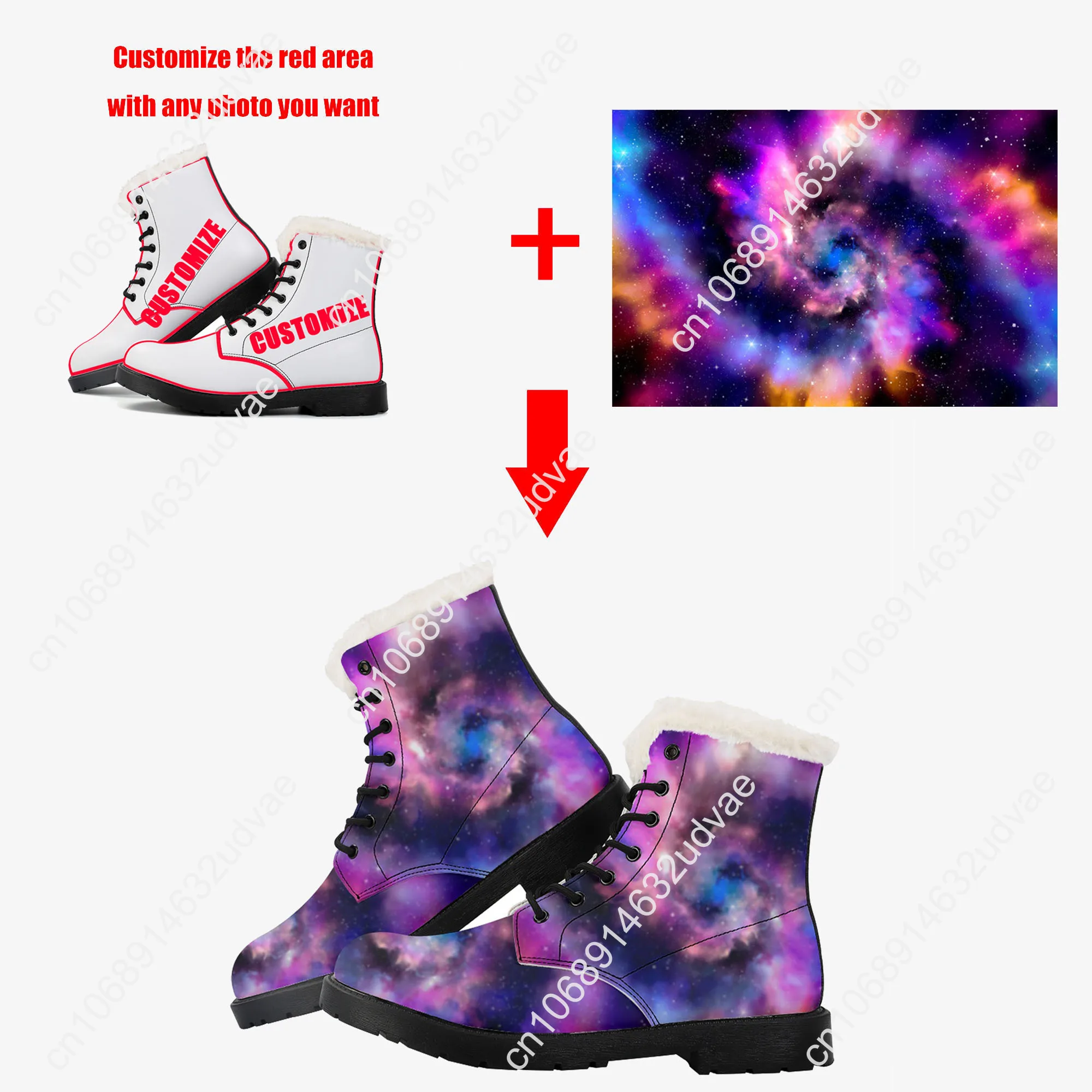 Lana Del Rey Singer Plush Boot - Men Shoes High 评论和价格