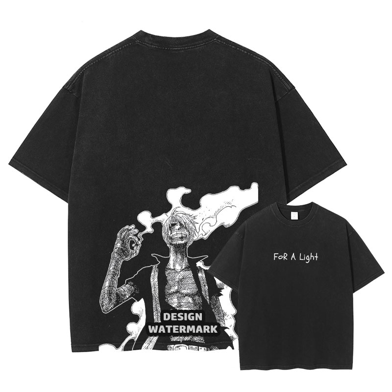 Roronoa Zoro T-shirts Anime O- - Men'S Shoes Xl 评论和价格