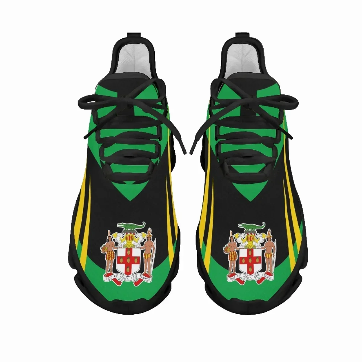 Jamaica Flag Print Sneakers Wo - Men Shoes Trainers 评论和价格