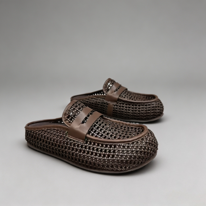 Luxury Texture Men   Mules 202 - Loafer Slip On Men 评论和价格