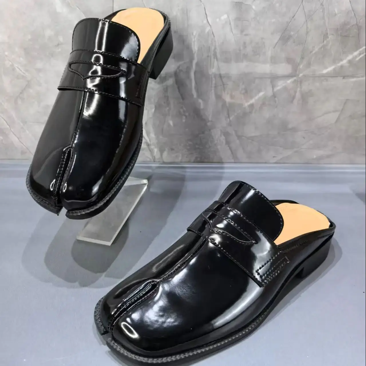 Split Toe Tabi Men's Slippers  - Shoes Heels Men 评论和价格