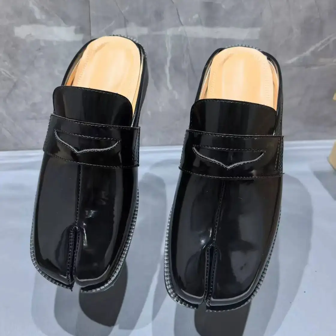 Split Toe Tabi Men's Slippers  - Shoes Heels Men 评论和价格
