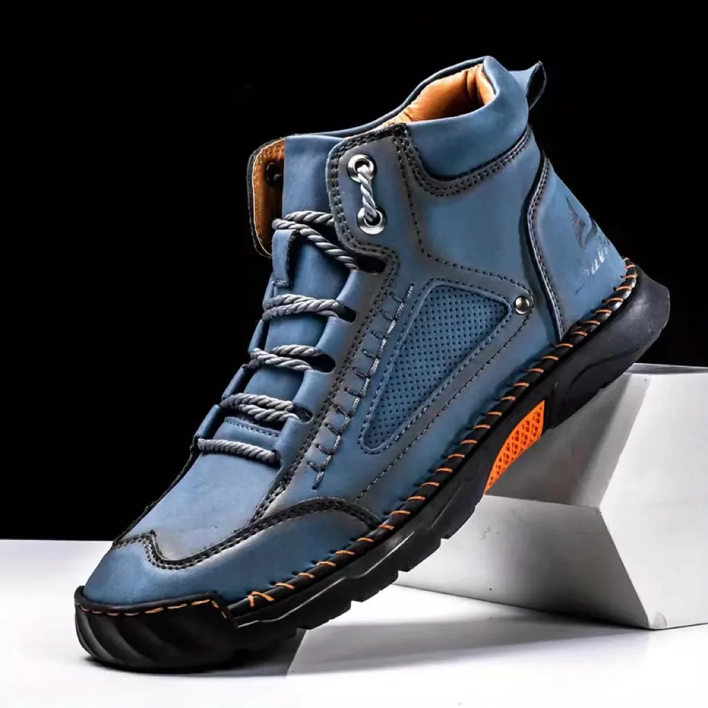 Men's Hand-stitched Boots Plus - Men'S Shoes Daily Use 评论和价格