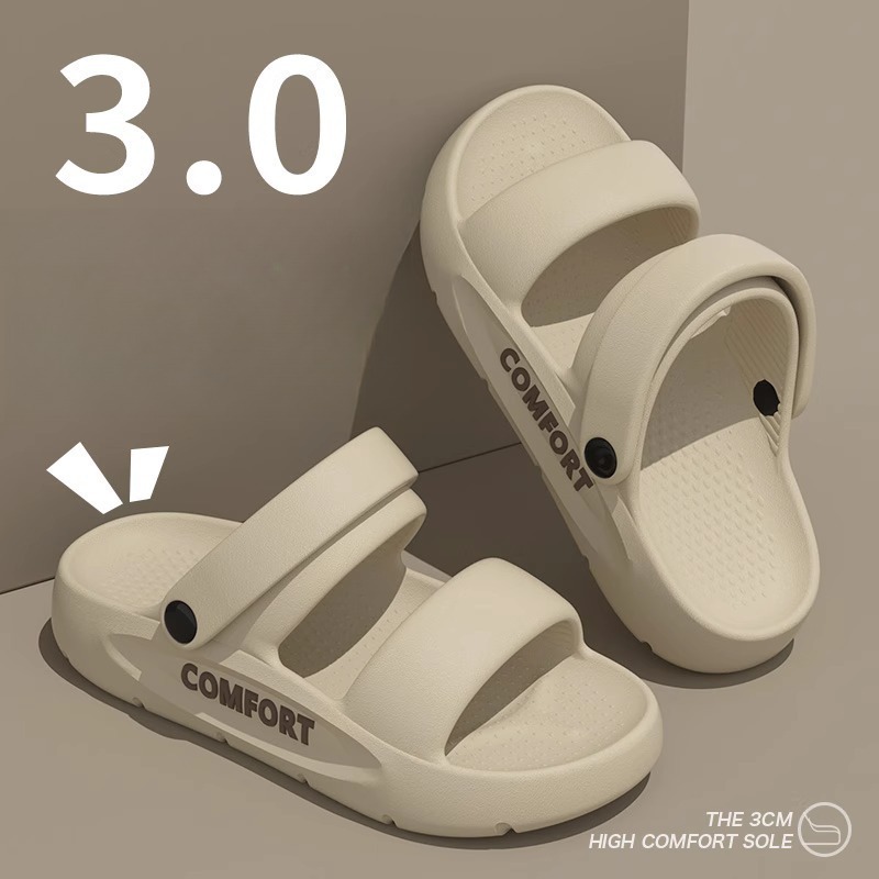Unisex Buckle Slide Sandals Th - Men'S Shoes Cloud 评论和价格