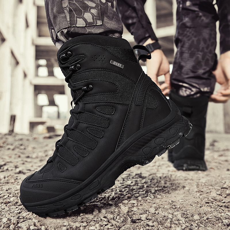 New Men Tactical Boots Militar - Men Shoes Branded 评论和价格