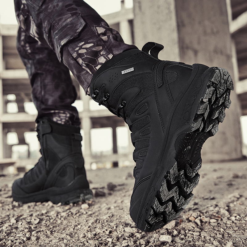 New Men Tactical Boots Militar - Men Shoes Branded 评论和价格