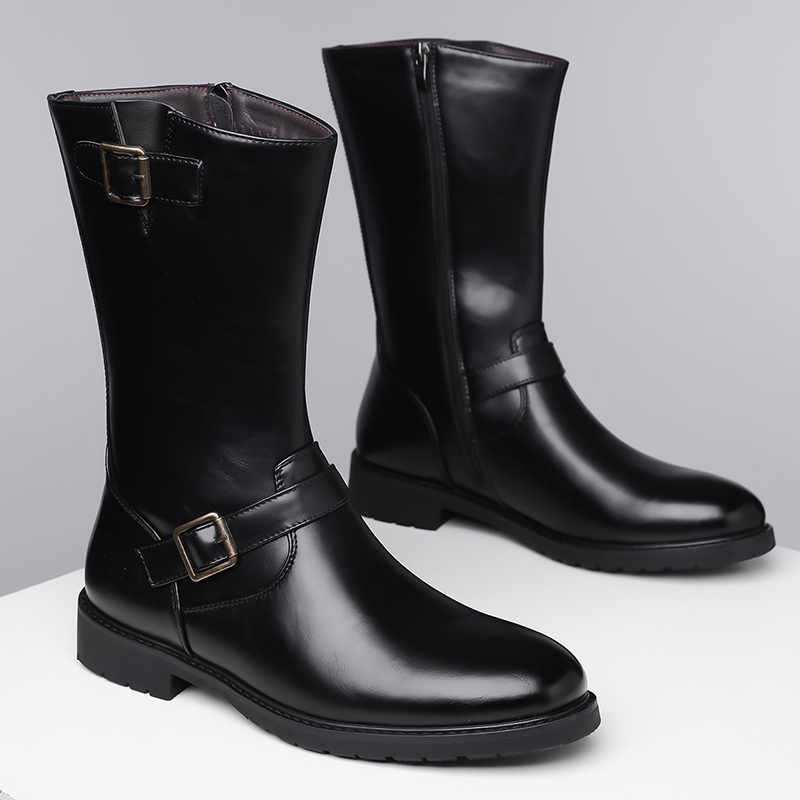 Men's Fashion High-Top Boot St - Men Shoes Branded 评论和价格