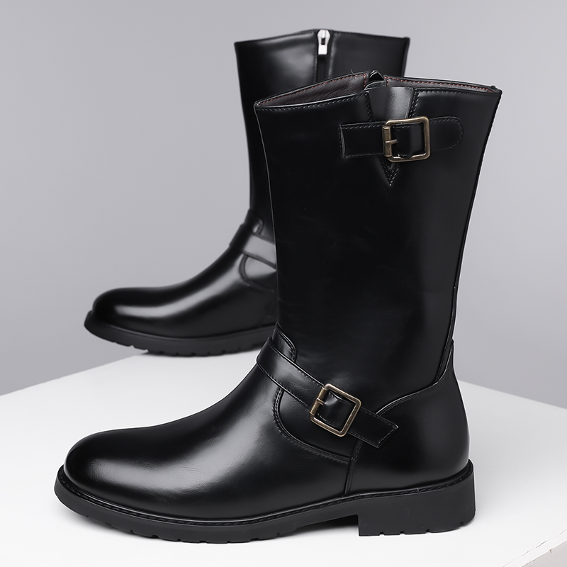 Men's Fashion High-Top Boot St - Men Shoes Branded 评论和价格