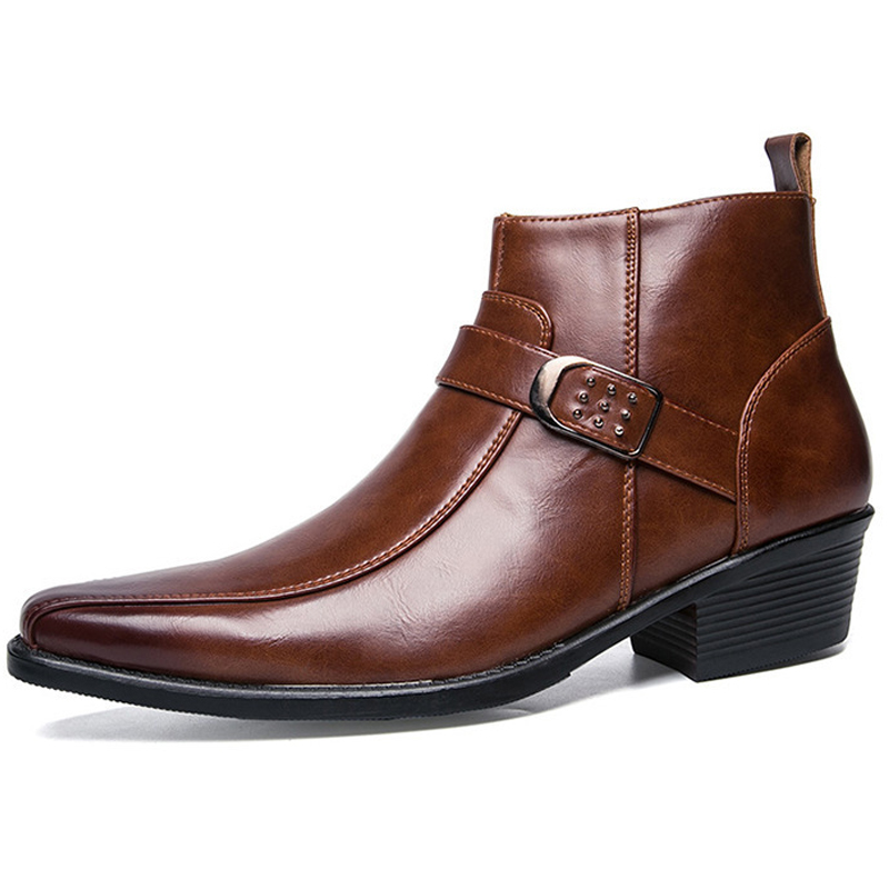 2026 New Men's Retro Cowboy Bo - Men Shoes Branded 评论和价格