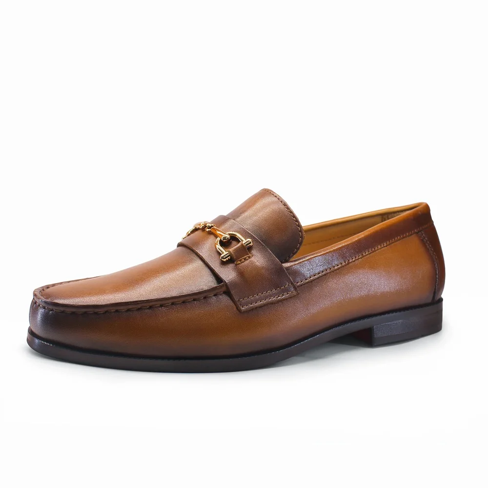 Men's Loafers Dress Shoes roun - Loafer Slip On Men 评论和价格