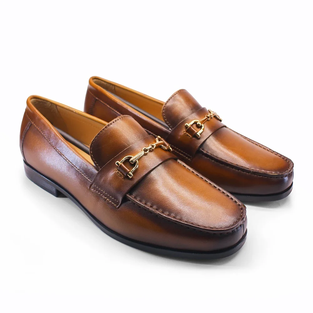 Men's Loafers Dress Shoes roun - Loafer Slip On Men 评论和价格